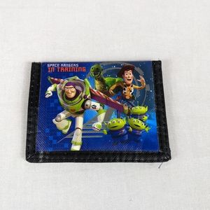 Toy Story Bifold Wallet Space Rangers in Training Buzz Lightyear Woody Aliens